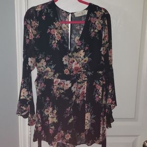Floral Romper